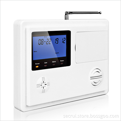 Wireless Intelligent Voice Prompt Alarm System with LCD Display